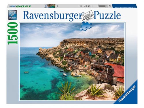 Ravensburger Puzzle 1500 db - Popeye falu, Málta (17436)