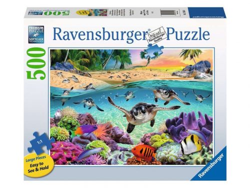 Ravensburger Puzzle 500 db - Bébi teknősök (17456)