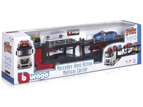 Bburago Street Fire Mercedes autószállító, 1: 43 (18-31456)