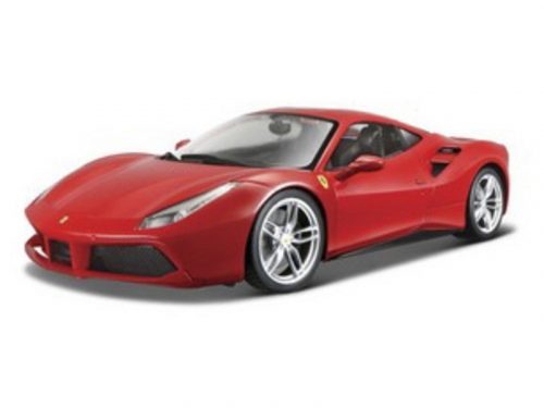 Bburago Ferrari 488 GTB versenyautó 1: 43 (18-36904)