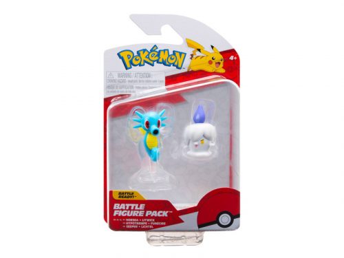 Pokémon figura csomag - Litwick & Horsea 5 cm