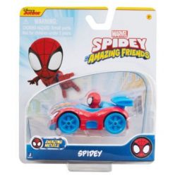   Póki és csodálatos barátai: Spidey fém kisautó - 7,5 cm