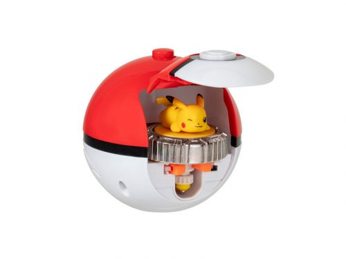 Pokémon harci pörgettyű - Pikachu, pokélabdával PK