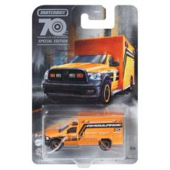   Matchbox: 70. évfordulós nyitható kisautó - 2019 Ram Ambulance