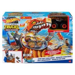   Hot Wheels: Monster Trucks Live aréna Tiger Shark kisautóval - Középdöntő