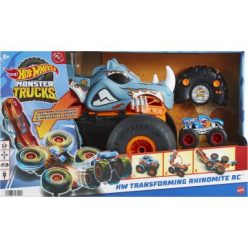   Hot Wheels: Monster Trucks átalakítható távirányítós autó - Rhinomite