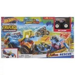   Hot Wheels: Monster Trucks Live Aréna színváltós HW 5 Alarm kisautóval