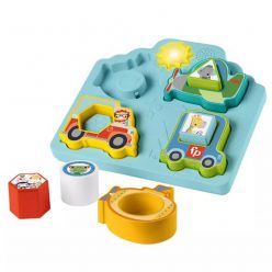   Fisher-Price Forma és járgány kirakó fénnyel és hanggal