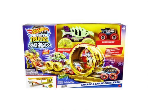 Hot wheels Monster Trucks power smasher hajsza pályaszett