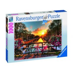   Ravensburger: Amszterdami bicikli túra 1000 darabos puzzle (19606)