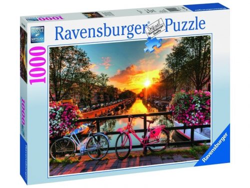 Ravensburger: Amszterdami bicikli túra 1000 darabos puzzle (19606)