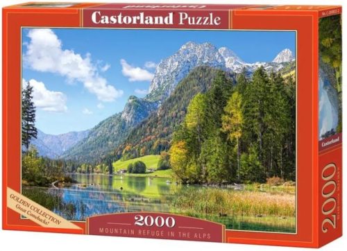 Castorland 2000 db-os puzzle - Hegyi menedék az alpokban (C-200832)