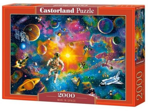 Castorland 2000 db-os puzzle - Ember az űrben (C-200849)