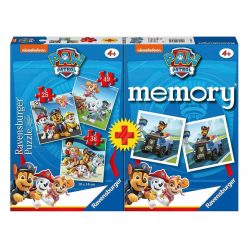   Ravensburger Puzzle 3IN1 + memóriajáték - Mancs Őrjárat (20823)