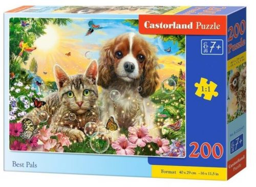 Castorland 200 db-os puzzle - Legjobb barátok (B-222247)