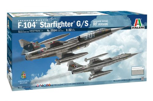 Italeri F-104 Starfighter G/S 1:32 makett repülő (2514S)