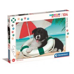   Clementoni 104 db-os puzzle - Napsütötte tengerpart (25741)