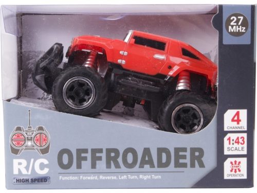 Offroader távirányítós terepjáró - 1: 43, többféle (26033)