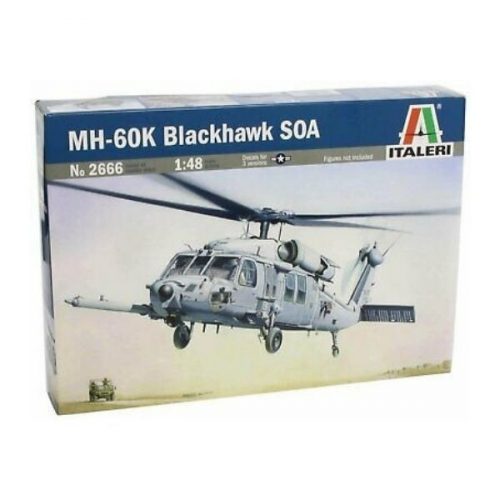 Italeri: MH-60K Blackhawk Soa helikopter makett, 1:48 2666s