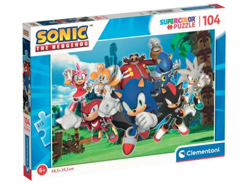 Clementoni Sonic, a sündisznó 104 db-os (27159)