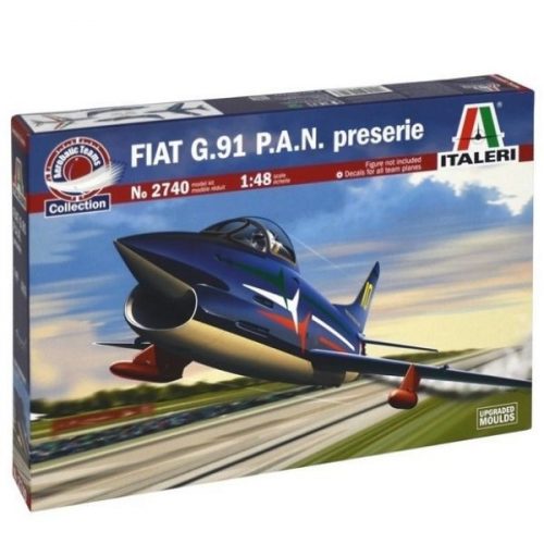 Italeri: FIAT G.91 P.A.N. preserie replülőgép makett, 1:48 2740S