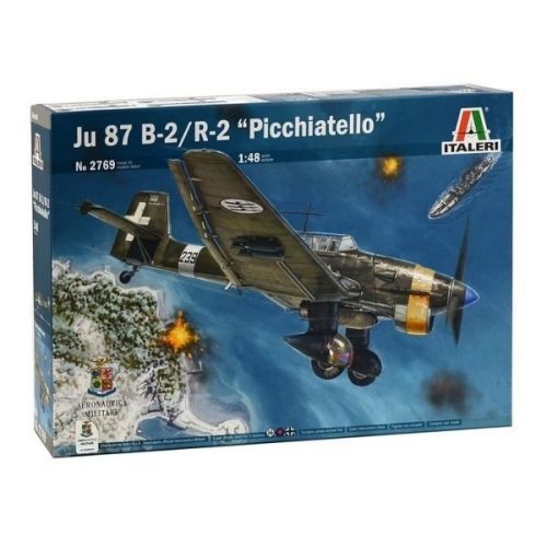 Italeri: JU 87 B-2/R-2 Picch repülő makett, 1:48 2769s