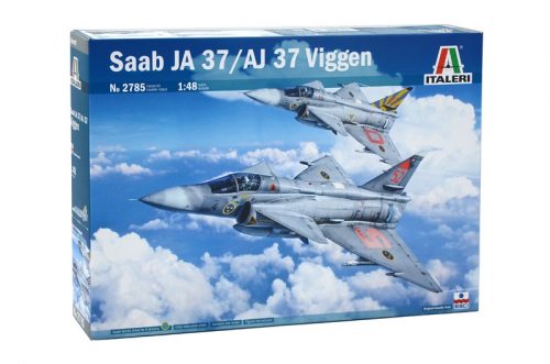 Italeri SAAB JA 37 / AJ 37 Viggen 1:48 makett repülő (2785s)