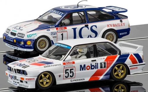 Limited Edition SCALEXTRIC C3693A - Touring Car Legends - Ford Sierra RS500 vs BMW E30 (1:32)