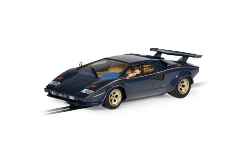 SCALEXTRIC Lamborghini Countach - Walter Wolf - Blue And Gold (1:32)