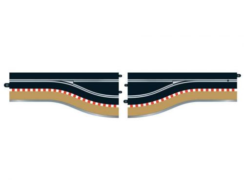 Pályadarab SCALEXTRIC C7014 - boxutca (left hand)