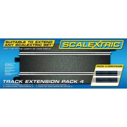   Pályadarab SCALEXTRIC C8526 - Track Extension Pack 4 - Straights