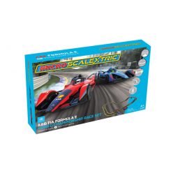   Autópálya MICRO SCALEXTRIC G1179M - Formula E World Championship (Battery Powered) (1:64)