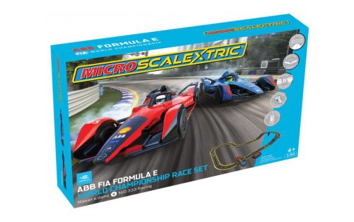 Autópálya MICRO SCALEXTRIC G1179M - Formula E World Championship (Battery Powered) (1:64)