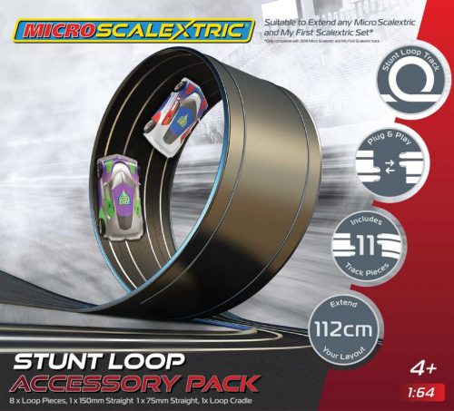 MICRO SCALEXTRIC G8046 - Stunt Extension Pack - Stunt Loop