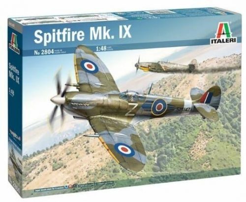 Italeri: Spitfire MK. IX repülőgép makett, 1: 48 (2804s)