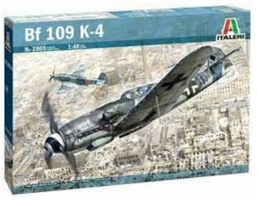 Italeri: Messerschmitt Bf-109 repülőgép makett, 1:48 2805s