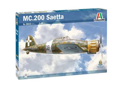 Italeri Macchi Mc.200 1a serie 1:48 makett repülő (2815s)