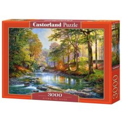 Castorland 3000 db-os puzzle - A folyó mentén (C-300532)