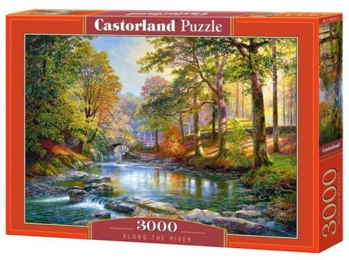 Castorland 3000 db-os puzzle - A folyó mentén (C-300532)