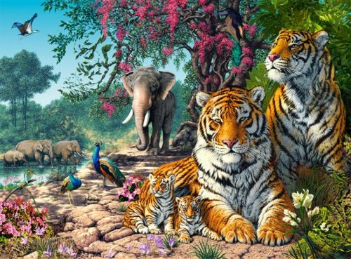 Castorland Tigris menedék 3000 db-os puzzle (C-300600)