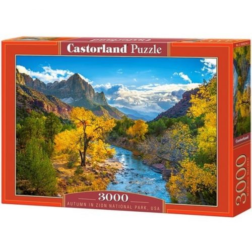 Ősz - Zion Nemzeti Park, Castorland puzzle 3000 db 300624