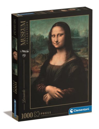 1000 DB-OS PUZZLE LEONARDO MONA LISA (31413) - CLEMENTONI