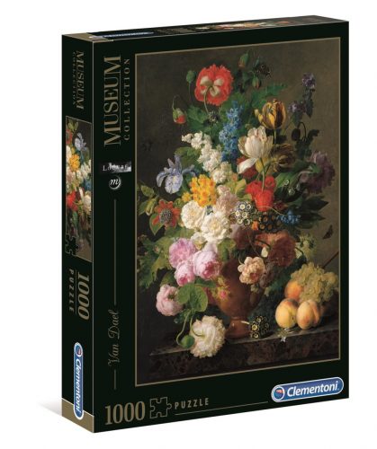 1000 DB-OS PUZZLE VAN DAEL- VÁZA VIRÁGGAL (31415) - CLEMENTONI