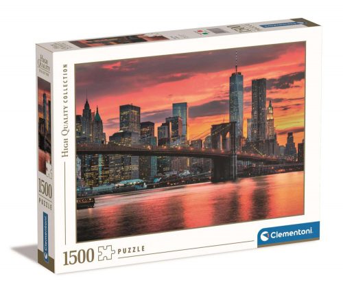 Clementoni 1500 db-os puzzle - East River folyó (31693)