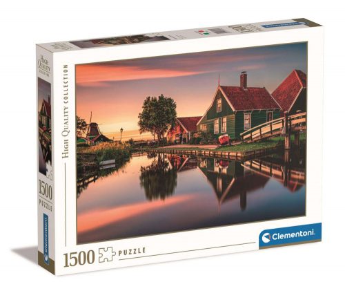 Clementoni 1500 db-os puzzle - Zaanse Schans (31696)