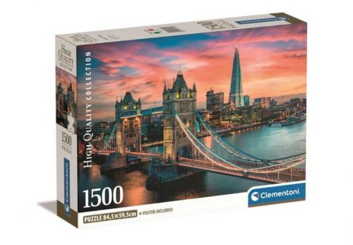 Clementoni 1500 db-os puzzle - Alkonyat Londonban (31715)