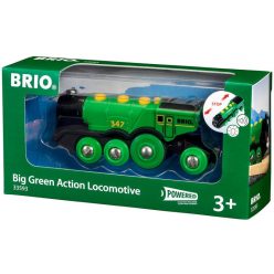 BRIO Zöld Action lokomotív (33593)