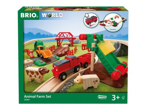 BRIO Állatfarm vonatszett (33984)