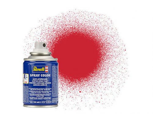 Revell - Selyem tűzpiros spray akril aeroszol - 100ml (34330 R)