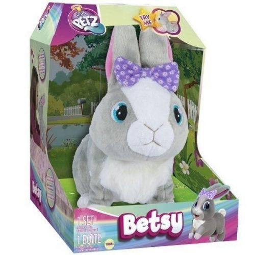 Club Petz: Betsy interaktív nyuszi - Lila masnis (95861)